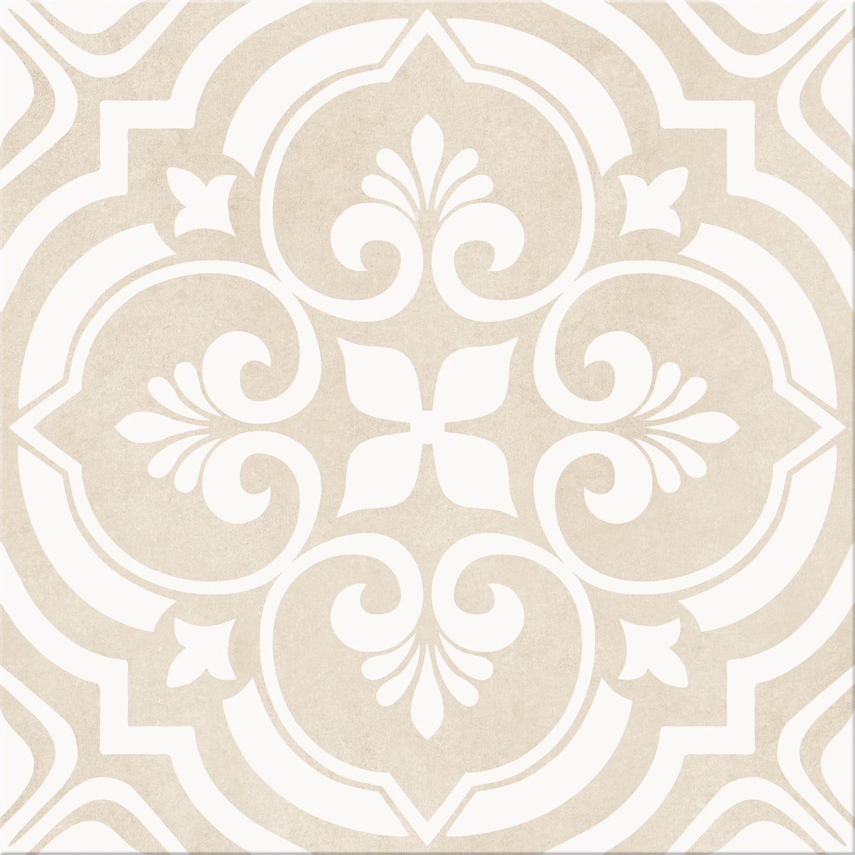 Gres szkliwiony Univero Beige 32.9x32.9 Cesranit