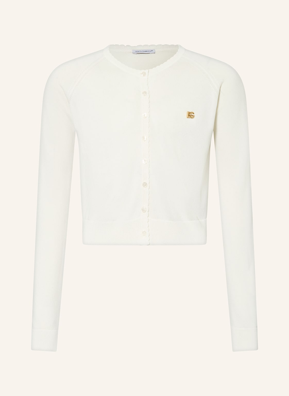 Dolce & Gabbana Kardigan weiss