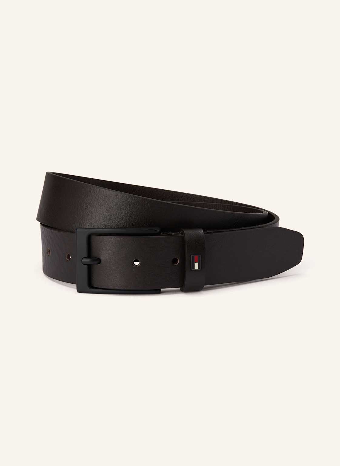 Tommy Hilfiger Pasek Skórzany Layton braun