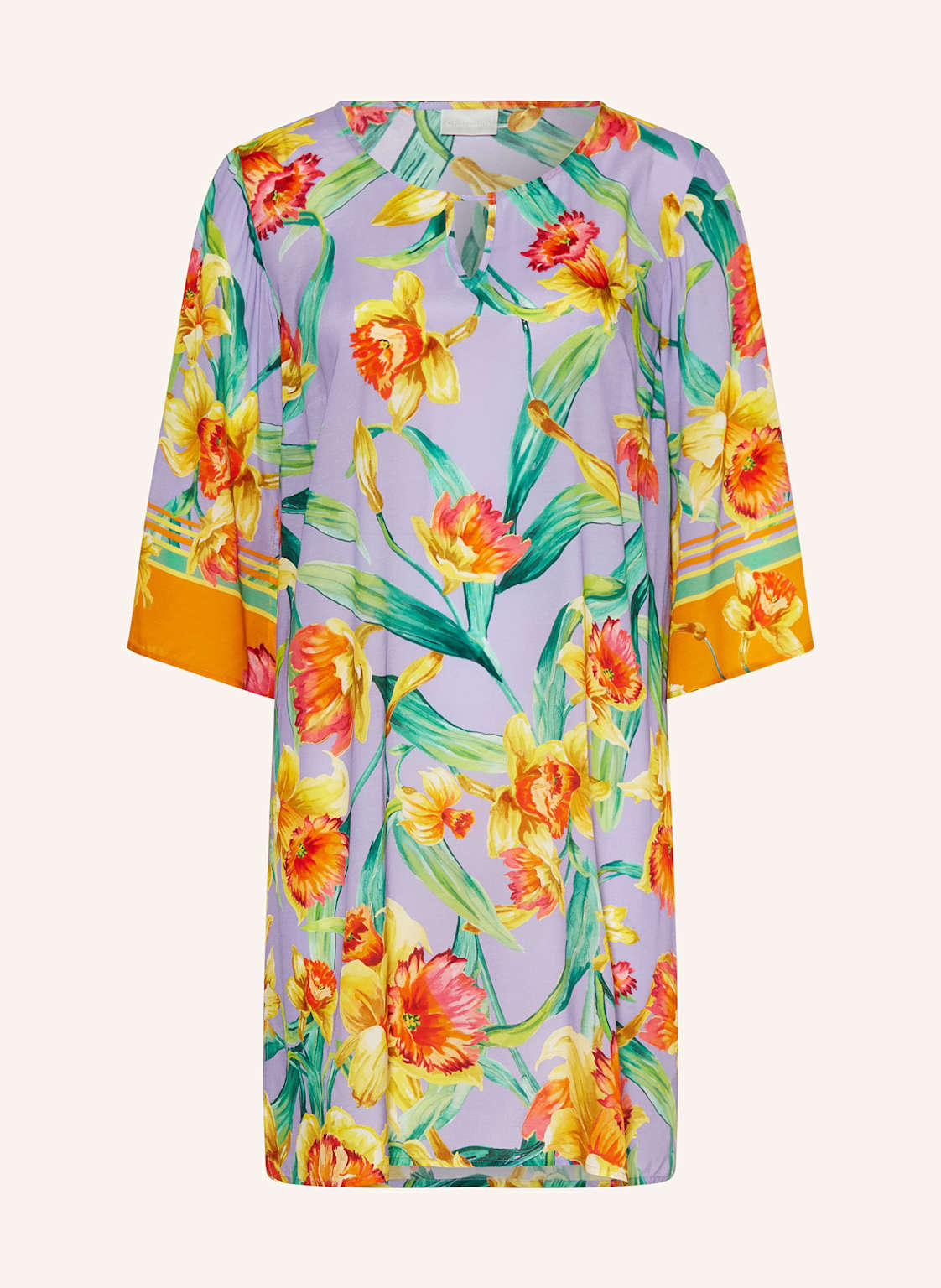 Charmline Tunika Botanic Radiance Z Rękawem 3/4 lila