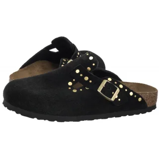 Klapki Boston Rivet Border Black 1030491 (BK318-a) Birkenstock