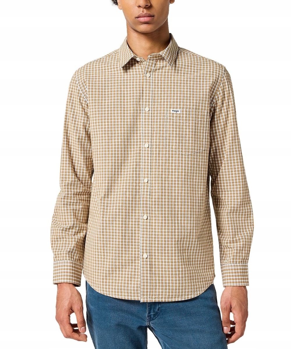Koszula Wrangler 1 PKT SHIRT 112358064 Dijon L