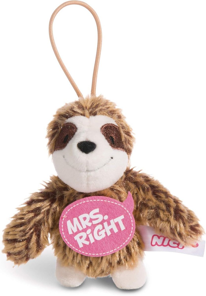 Nici Zawieszka Leniwiec Mrs. Right 8 Cm