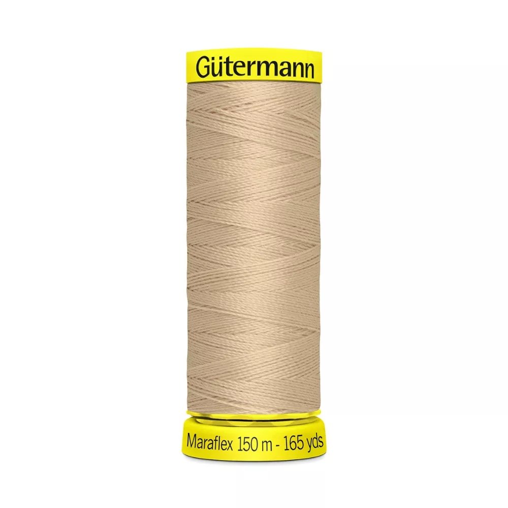 Nici elastyczne ciemny beż Gutermann Maraflex