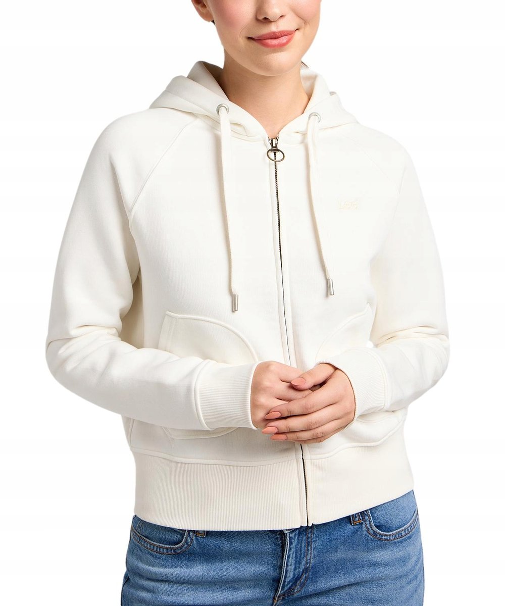 Bluza Lee ZIP THROUGH HOODIE 112350174 Ecru L