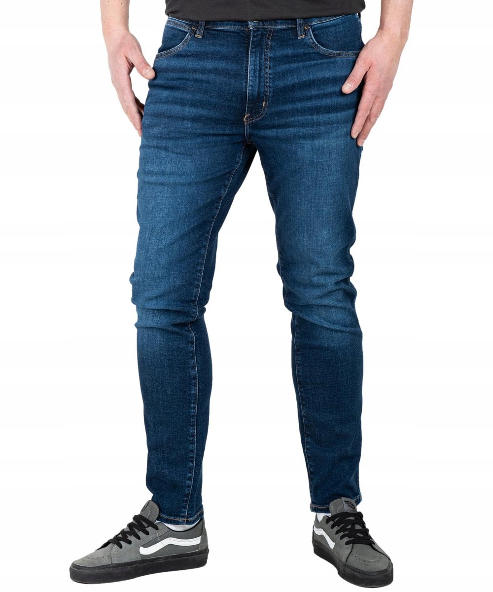 Jeansy Wrangler Larston 112368466 Vintage Storm W 31 / L 34