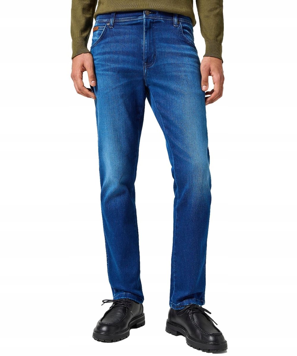 Jeansy Wrangler Texas Slim 112358217 Blue Jam W 36 / L 34