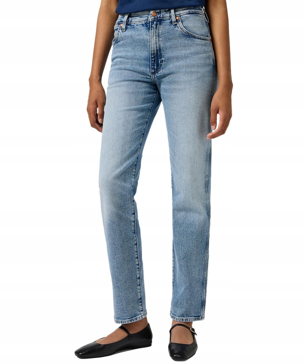 Jeansy Wrangler Sunset 112356409 Frosty Silver W 26 / L 32