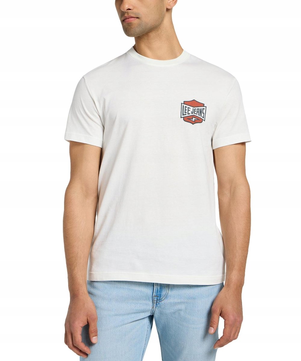 T-shirt Lee SS RELAXED TEE 112355600 Ecru M
