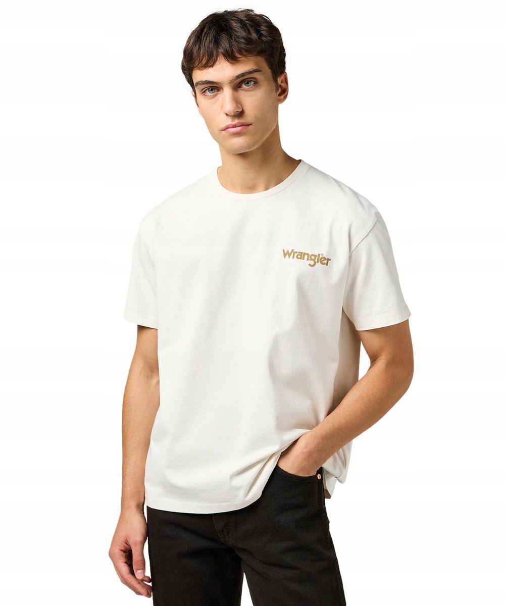 T-shirt Wrangler CJ GRAPHIC TEE 112362817 Vintage White L