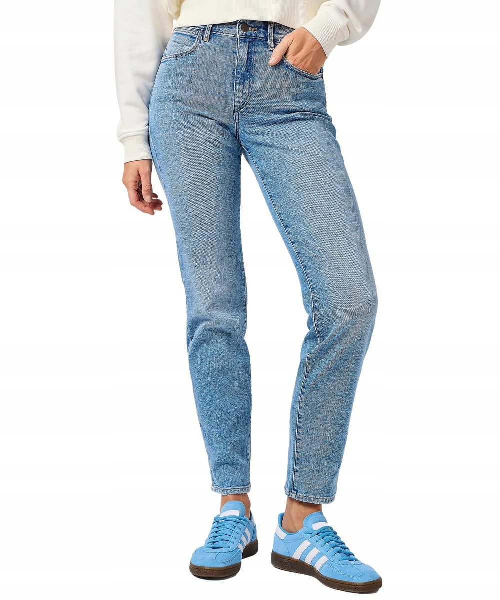 Jeansy Wrangler Straight 112362627 Stelth W 28 / L 32
