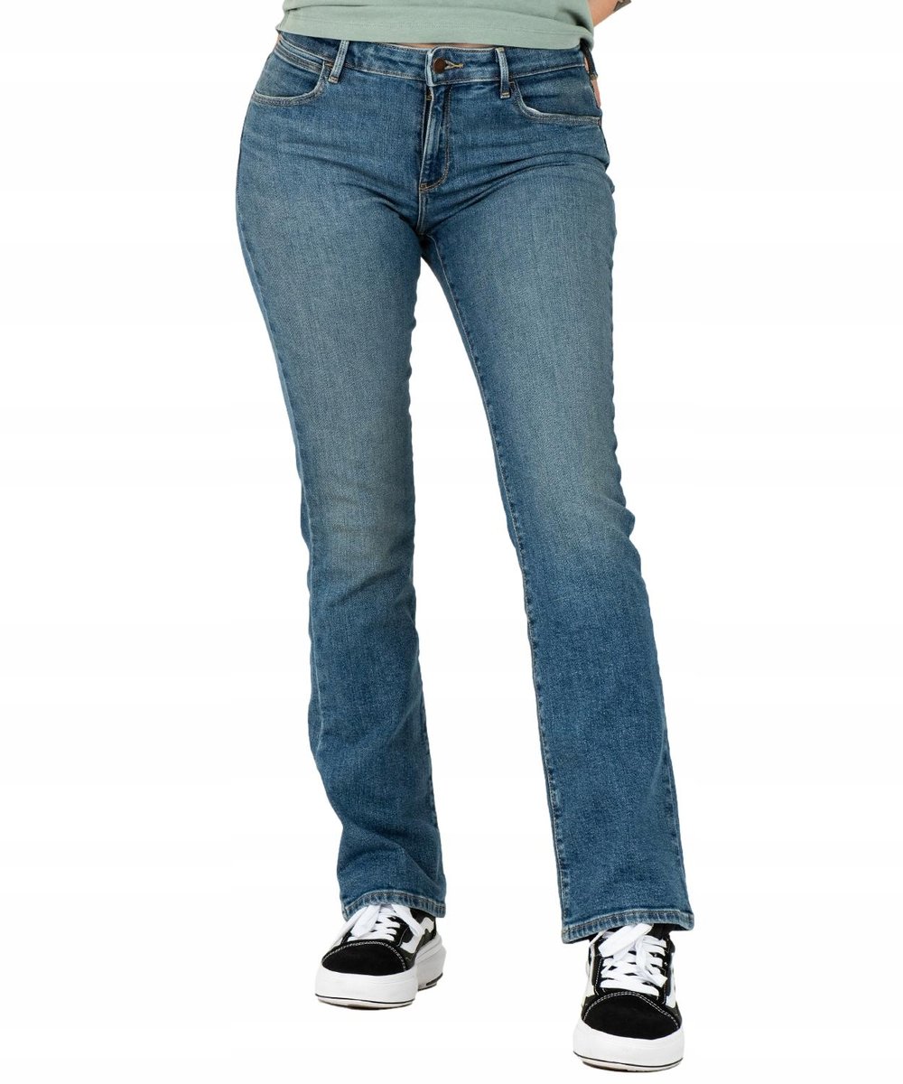 Jeansy Wrangler Bootcut 112342796 W28BXR461 Girlband W 29 / L 34