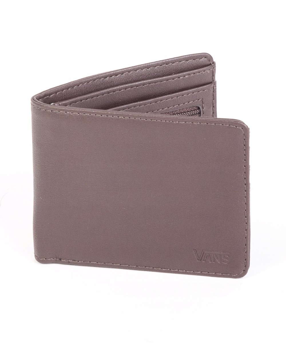 Portfel Vans DROP V BIFOLD VN0A31J8DRB Dark Brown ONE SIZE