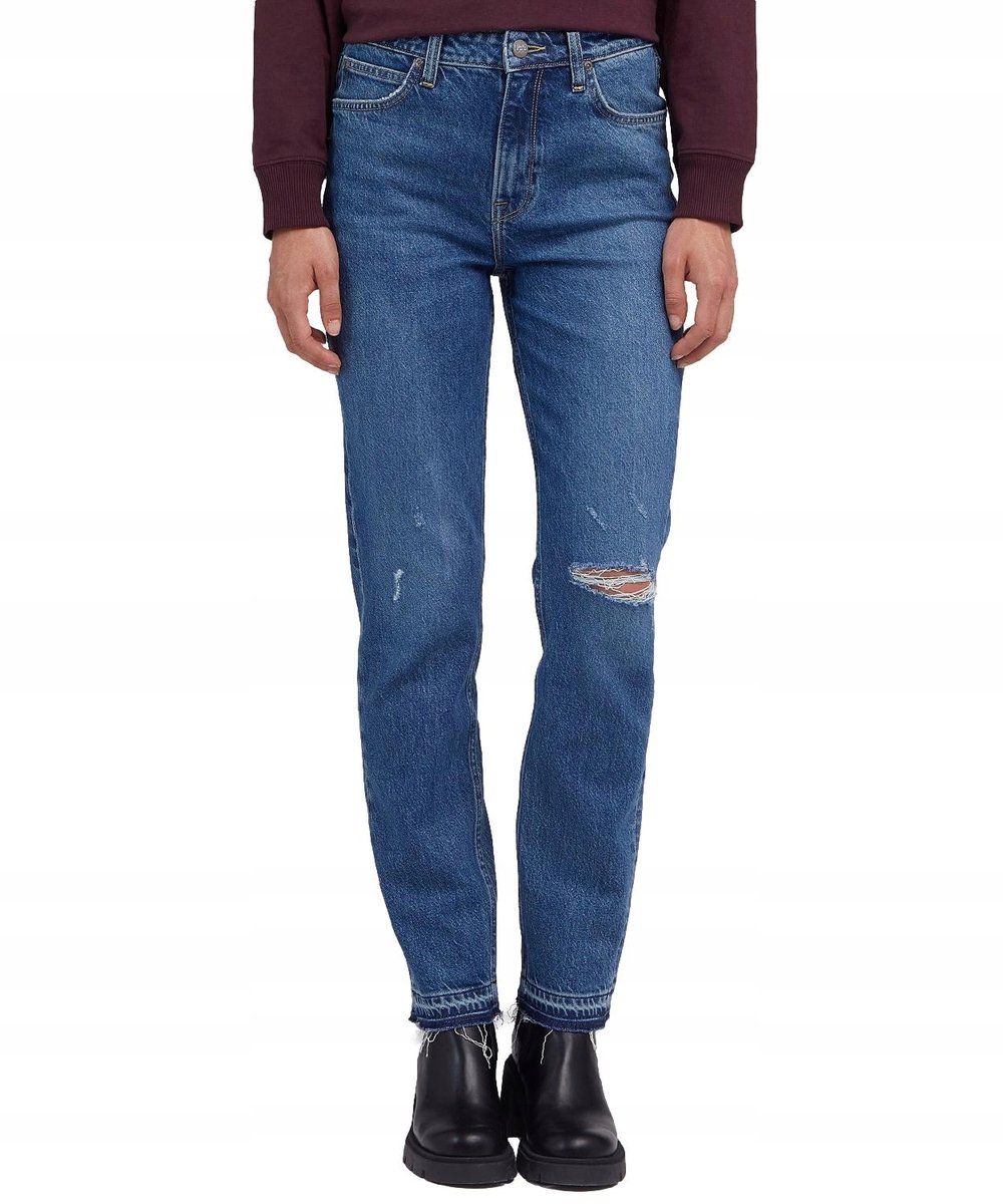 Jeansy Lee Carol 112341381 L30UHGD64 Rather Be Blue W 27 / L 31