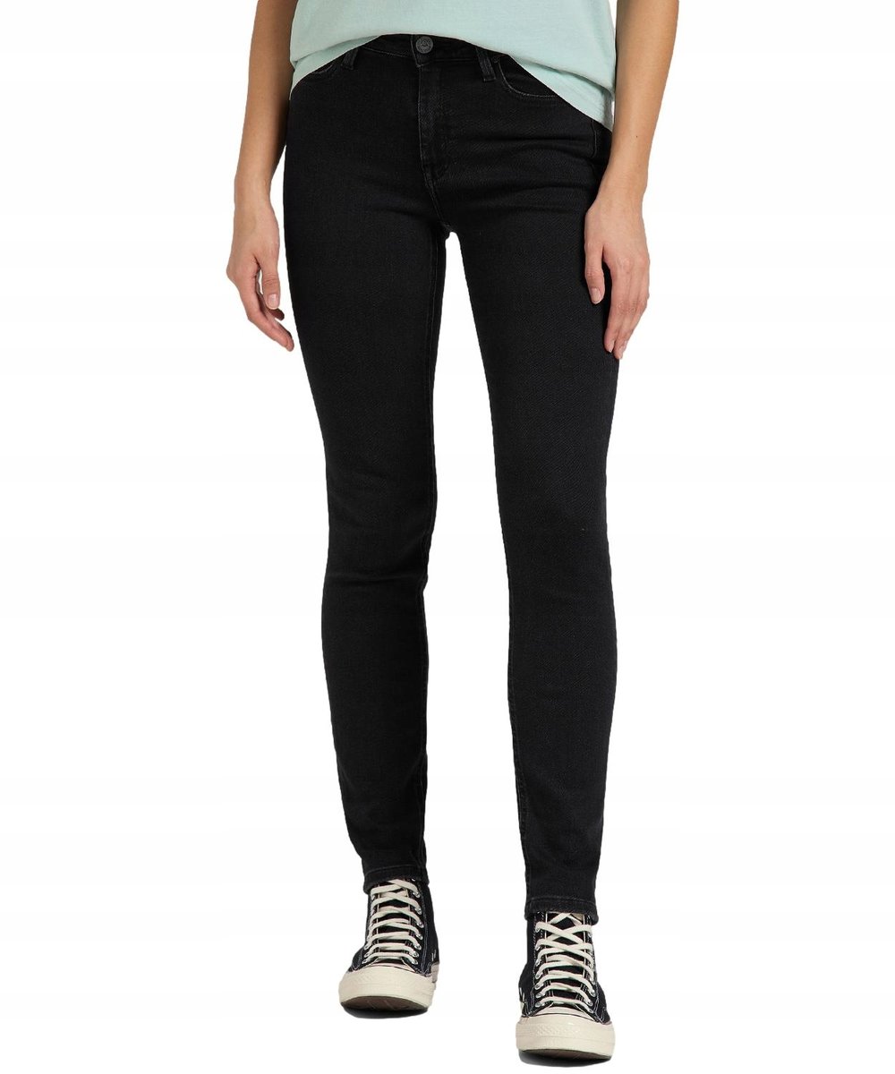 Jeansy Lee Foreverfit 112145054 L32SOZVT Black Avery W 38 / L 33