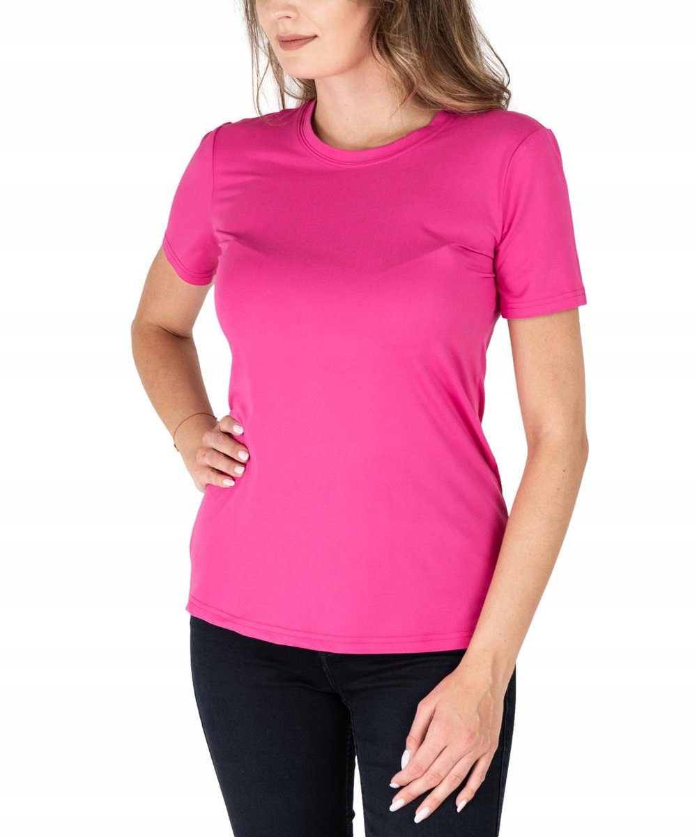 T-shirt Wrangler ATG SS TEE WA7EDUP00 PinkYarrow X