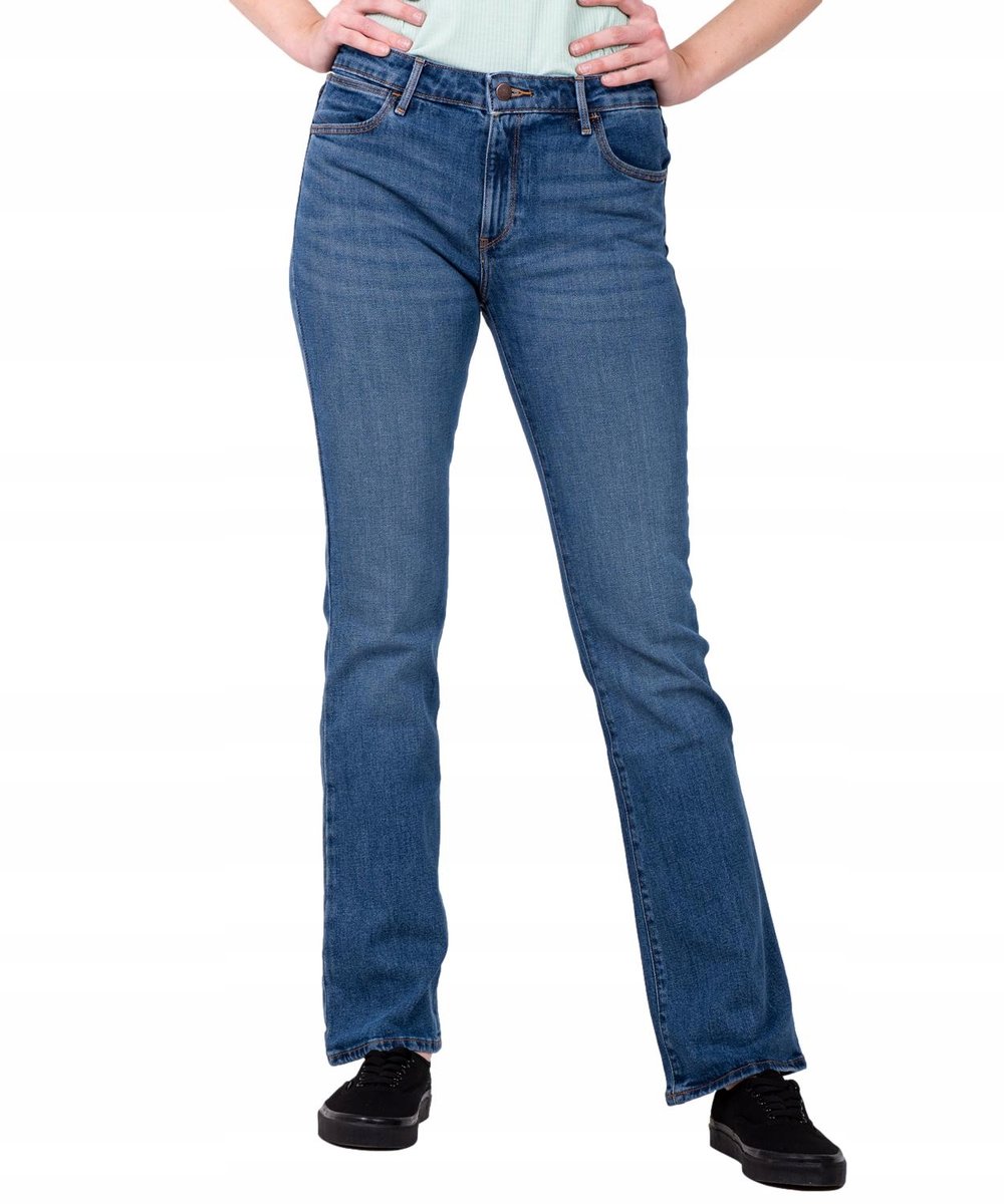 Jeansy Wrangler Bootcut 112339497 W28BAGT17 Lucy W 31 / L 32