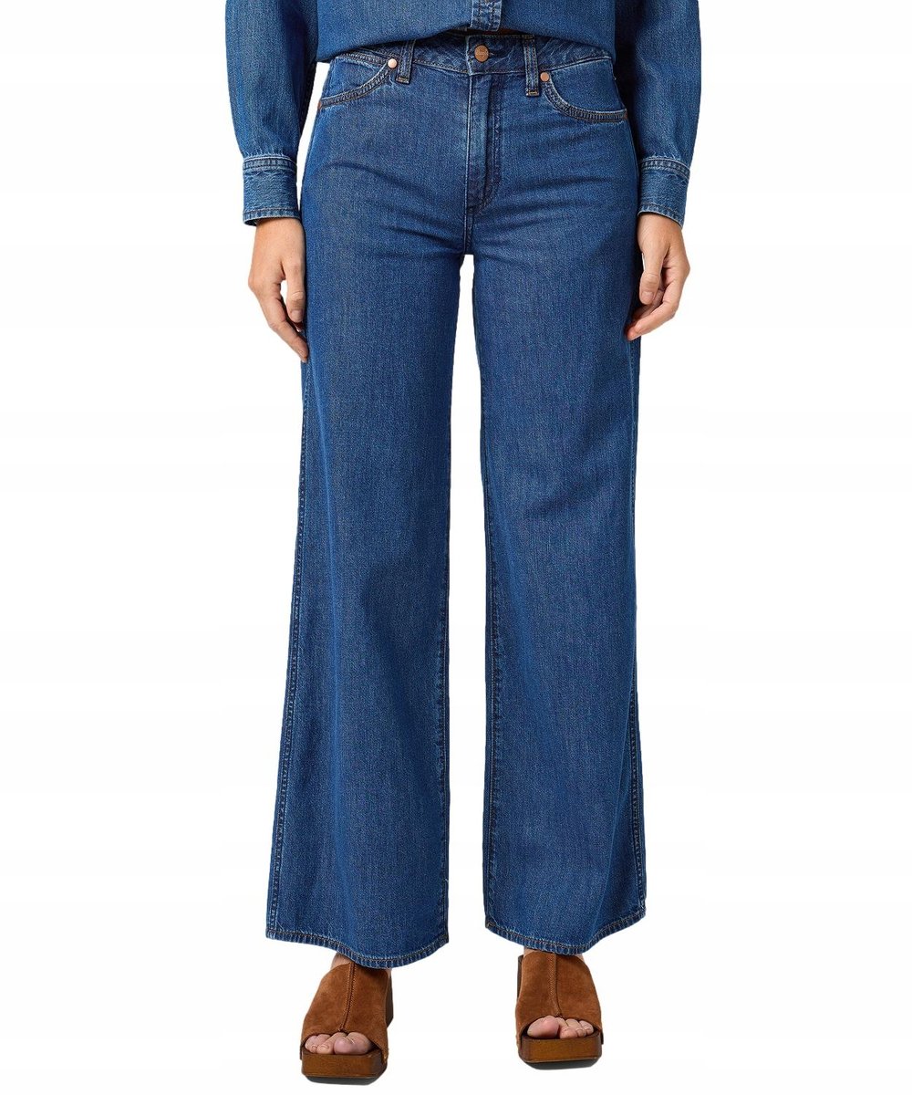 Jeansy Wrangler World Wide 112362656 Real Blue W 26 / L 32