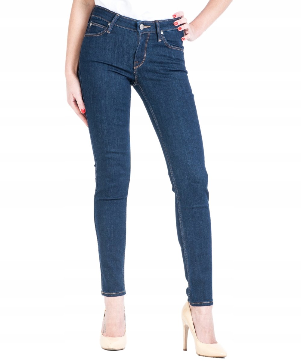 Jeansy Lee Scarlett L526AHKT Solid Blue W24 / L31