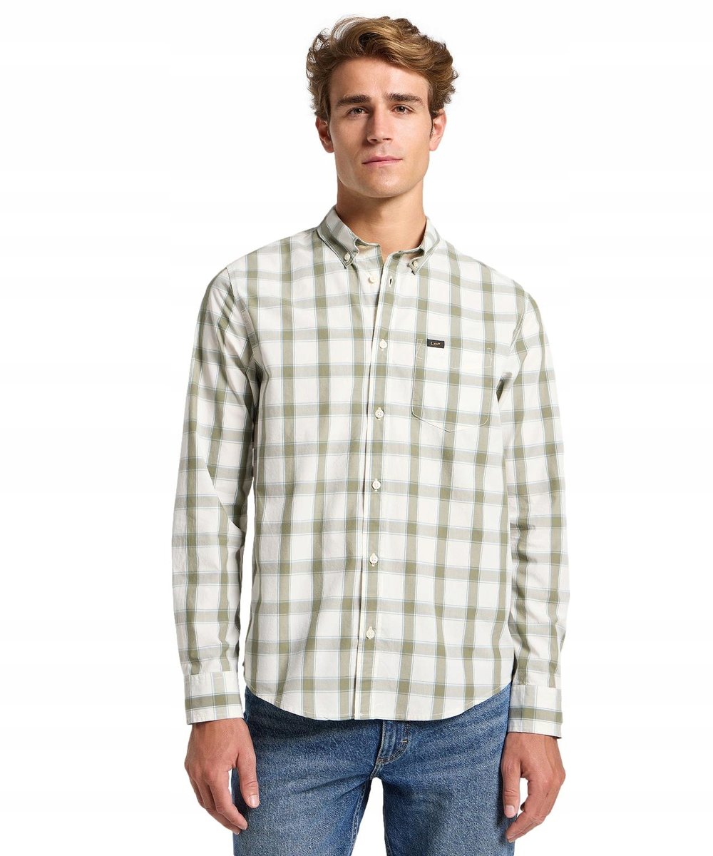 Koszula Lee BUTTON DOWN 112363897 Ecru L