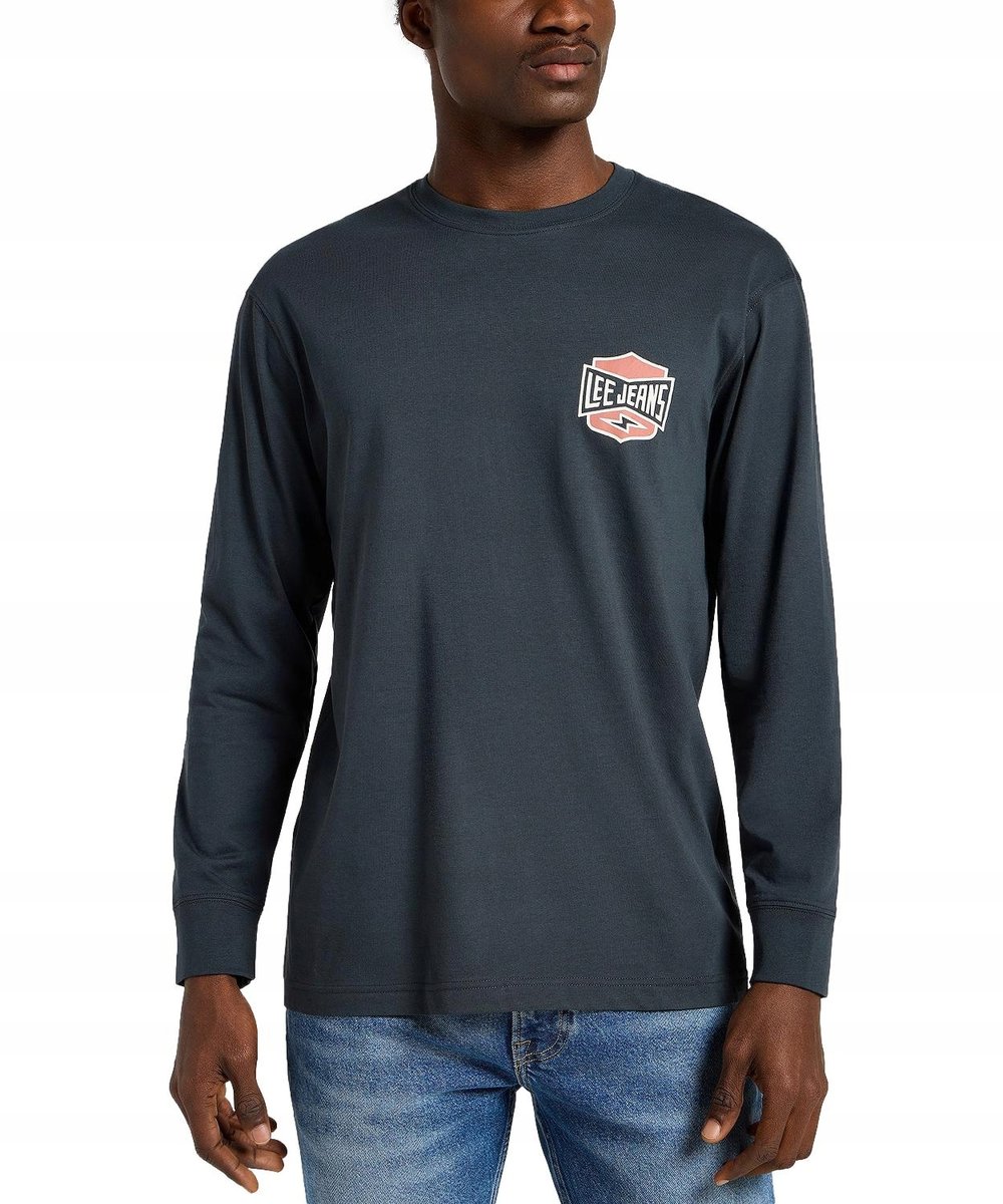 Koszulka Lee LS ESS SEASONAL TEE 112358045 Washed Black XL