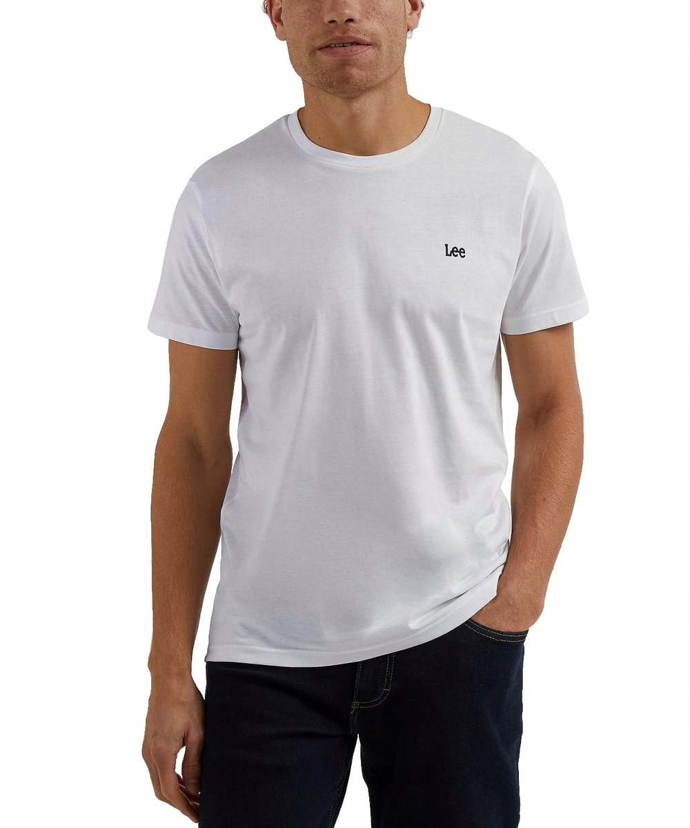 T-shirt Lee TWIN PACK CREW 112142479 L64NCEKW Black/White XL