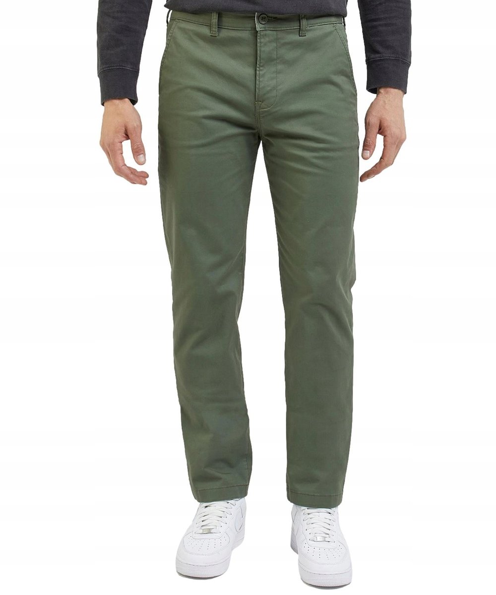 Spodnie Lee Regular Chino 112342928 Olive Grove W 30 / L 34