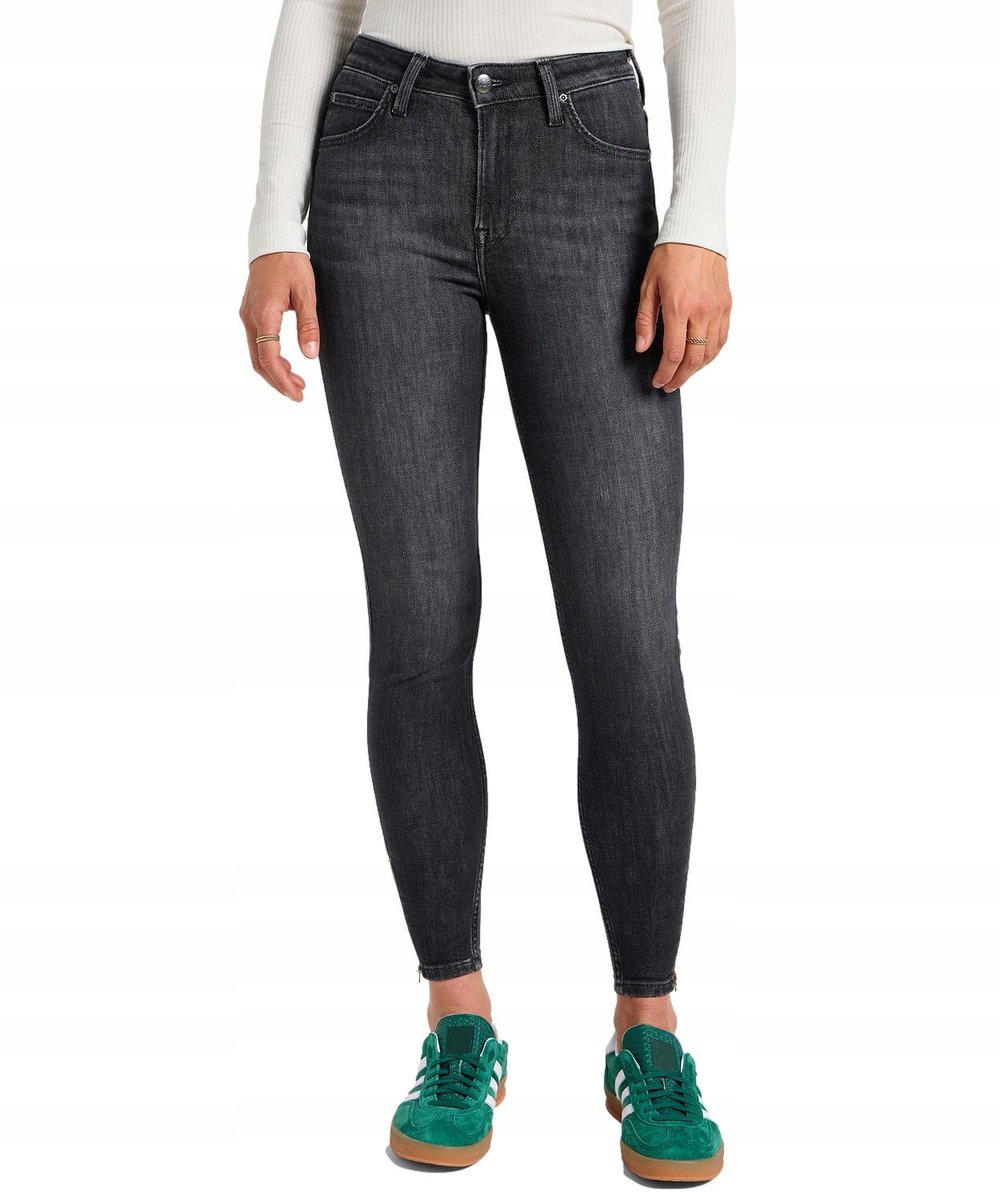 Jeansy Lee Scarlett High Zip 112355551 Last Strike W 27 / L 29