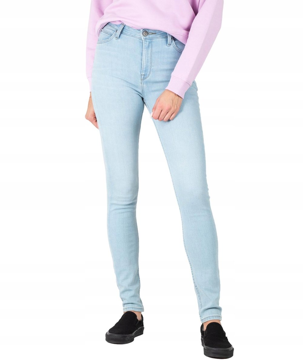 Jeansy Lee Scarlett High L626OPLE Mid W 28 / L 29