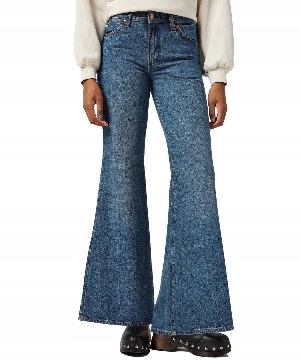 Jeansy Wrangler Wanderer 112356414 Rust Tint W 27 / L 30