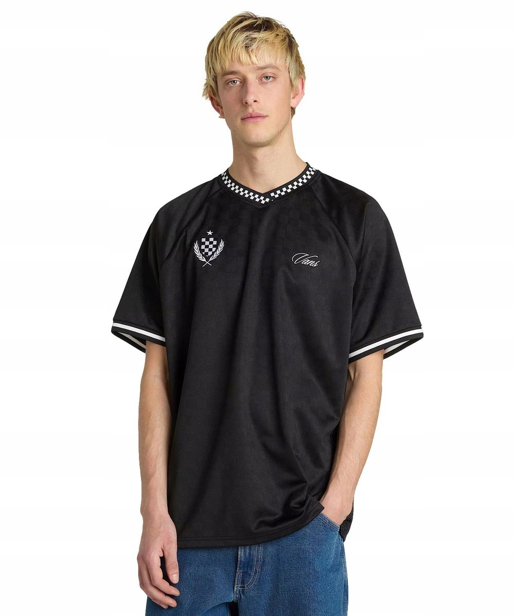 T-shirt Vans LX HOOLIGAN FIELD SS VN000MH2BLK Black S