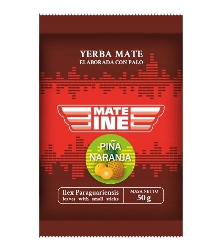Yerba Mate PINA NARANJA Owocowa moc Paragwaju Mateine 50g