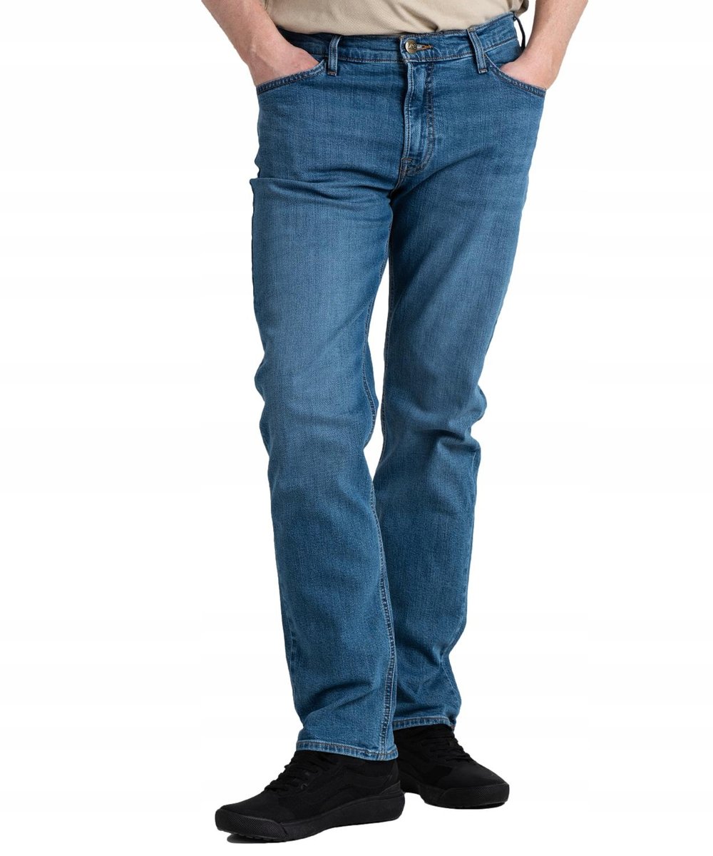 Jeansy Lee West 112328810 L70WCAC55 Mid Worn In W 30 / L 34