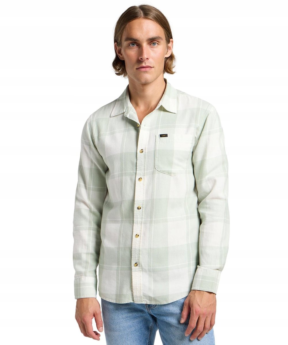 Koszula Lee MERCANTILE SHIRT 112364117 Soft Sage L