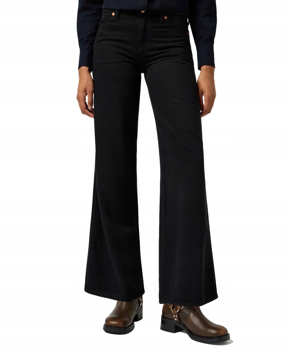 Jeansy Wrangler World Wide 112356420 Midnight Ride W 27 / L 32