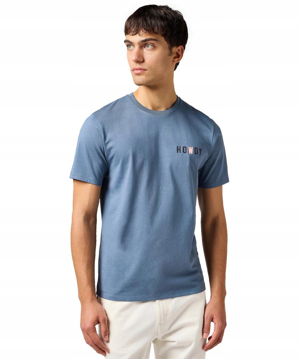 T-shirt Wrangler SMALL GRAPHIC TEE 112362684 Dusty Blue L