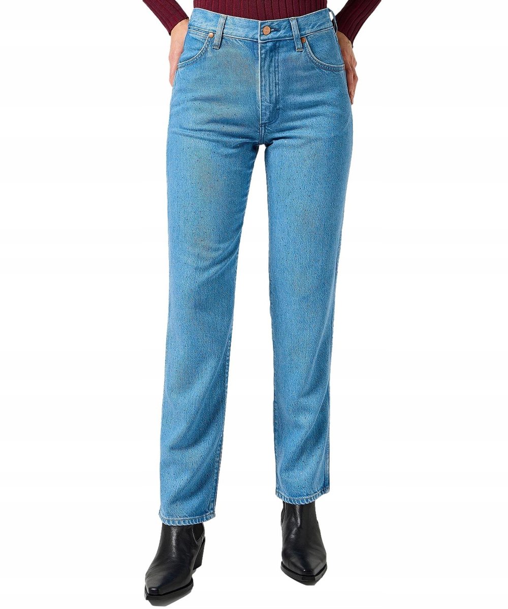 Jeansy Wrangler Sunset 112356412 Make It Shine W 29 / L 30