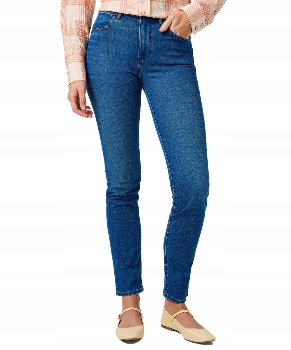 Jeansy Wrangler Slim 112362592 Serene Storm W 28 / L 30