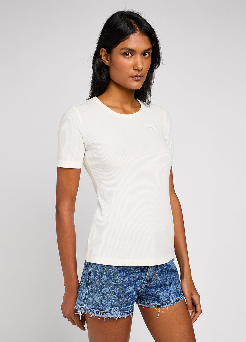 Damska koszulka t-shirt Lee ELBOW S