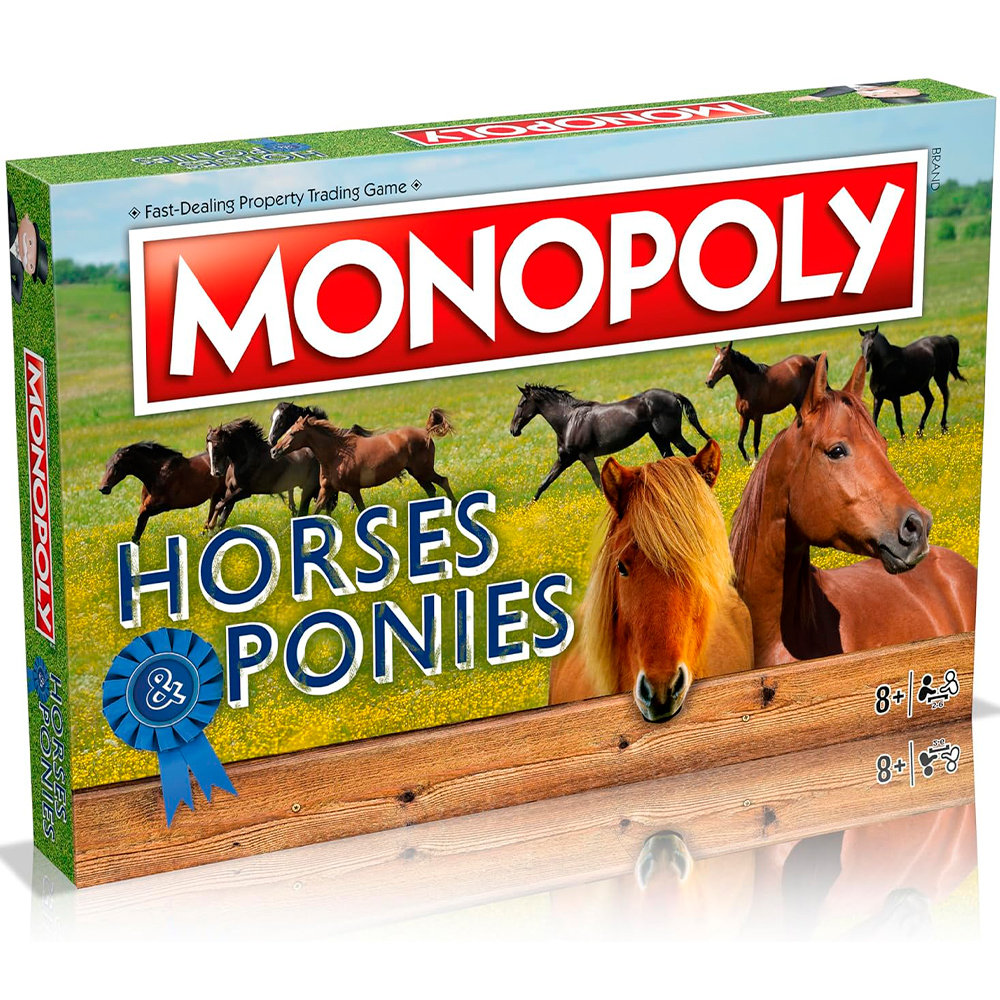 Winning Moves MONOPOLY - Konie i kucyki gra planszowa (ENG - UK)