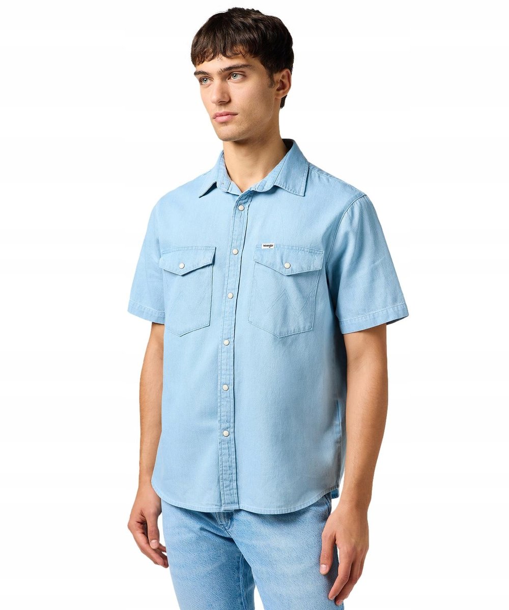 Koszula Wrangler SS WESTERN SHIRT 112362749 Superfade M