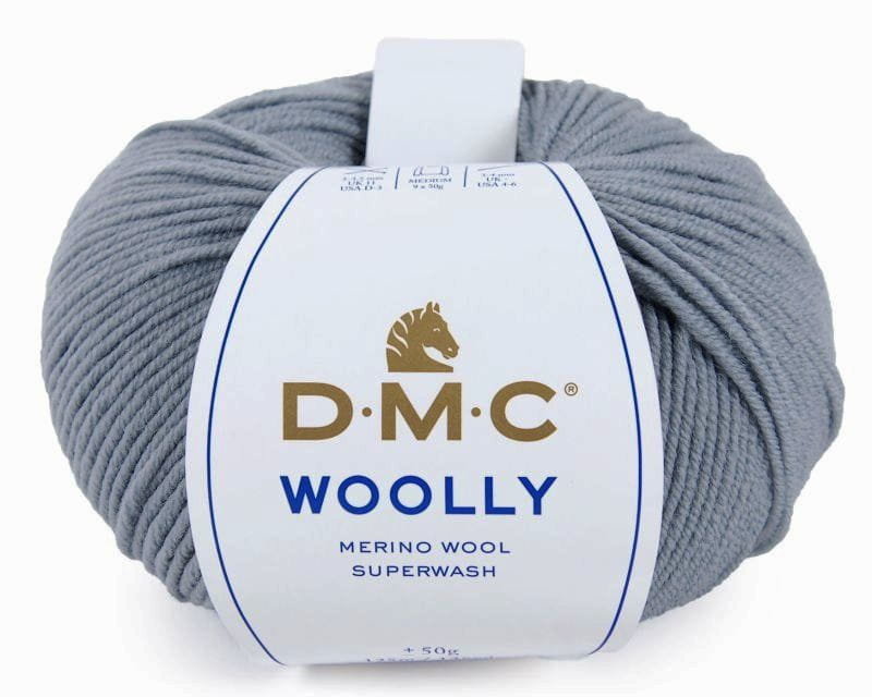 Włóczka DMC Woolly 100% wełna merino kol. 124 gołębi
