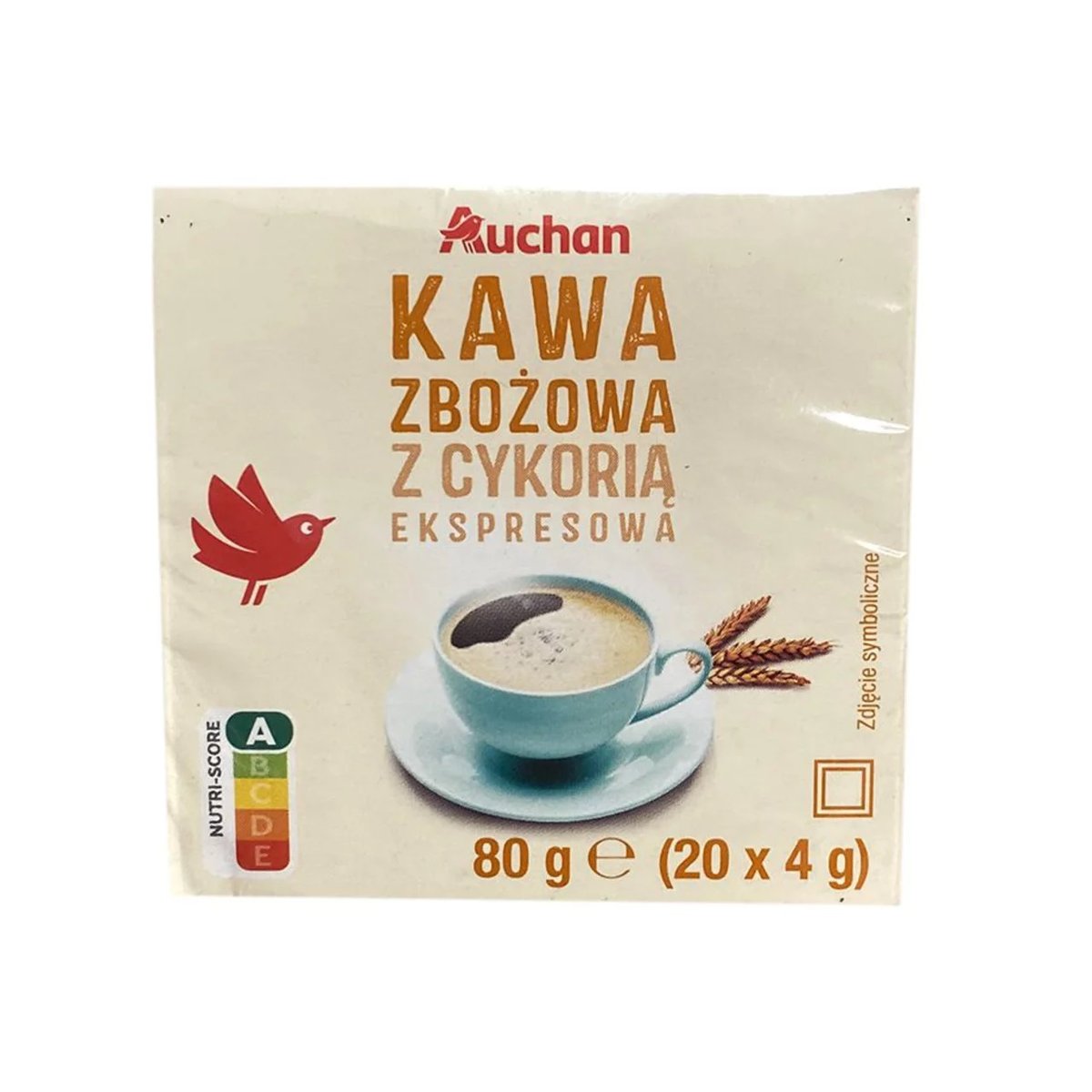 Kawa zbożowa z cykorią Ekspresowa 20 saszetek 80g