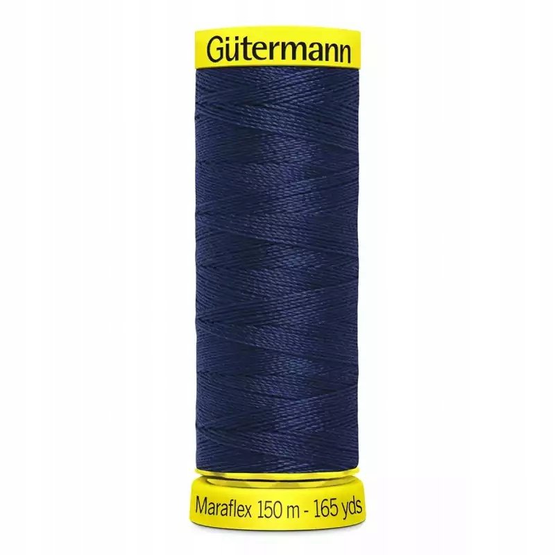 Nici elastyczne granat Gutermann Maraflex