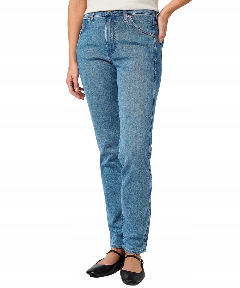 Jeansy Wrangler Piper 112364511 Velvet Sky W 26 / L 32