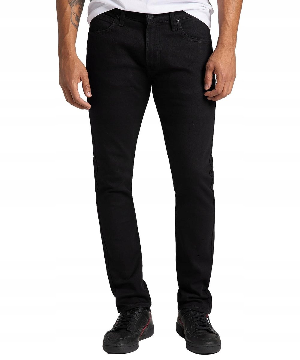 Jeansy Lee Luke 112119254 L719PC47 Black Rinse W 29 / L 32