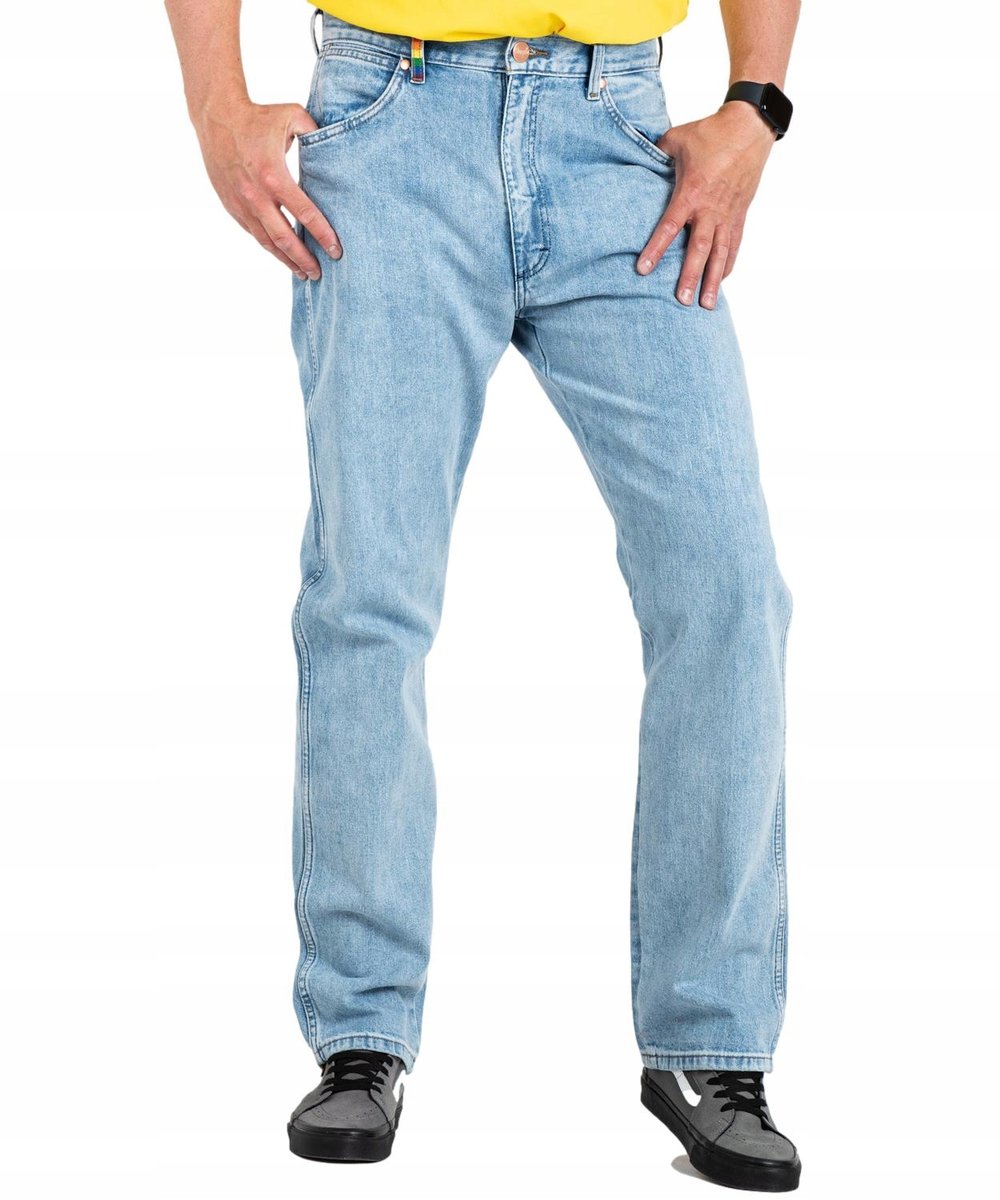 Jeansy Wrangler Pride 13MWZ 112338454 WU38EI25N Light Blue XL