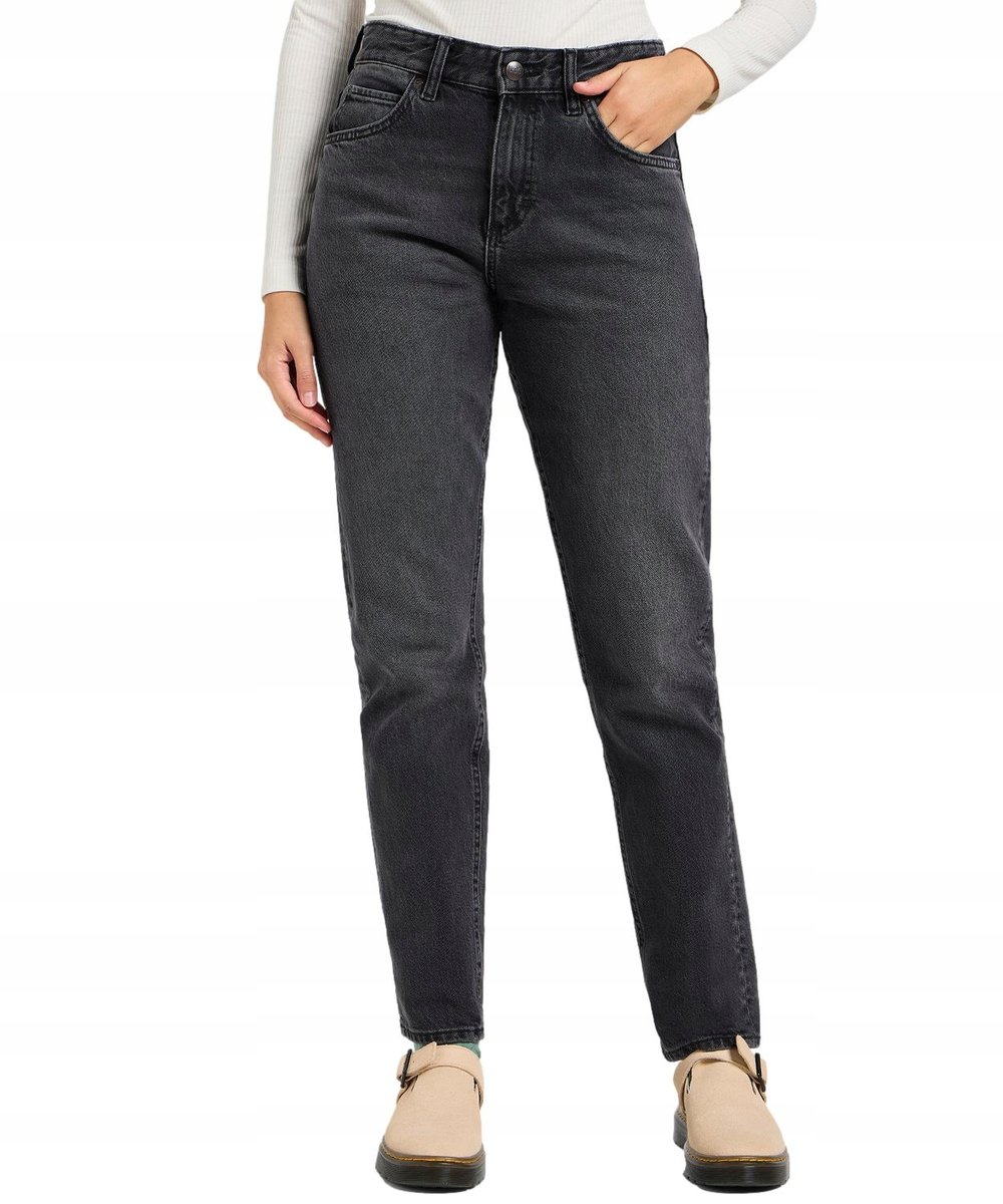 Jeansy Lee Rider 112341336 L34XQBD83 Refined Black W 31 / L 33