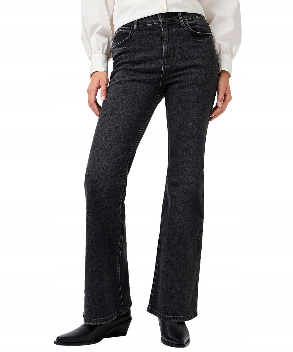 Jeansy Wrangler Fierce Flare 112362622 Constellation W 31 / L 32