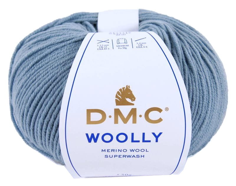 Włóczka DMC Woolly 100% wełna merino kol. 78 ciemny niebieski